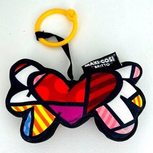 Britto, heart with wings 🪽 keychain